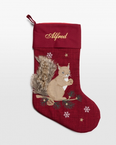 Punainen joulusukka - Squirrel