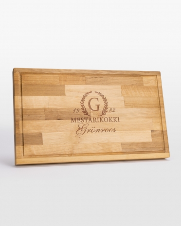 Iso Leikkuulauta Leppä - Crown