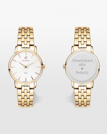 Personoitu kaiverrettu kello valmistujaisiin