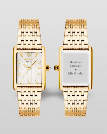 GANT RHODE ISLAND (WHITE-GOLD METAL) G173002​