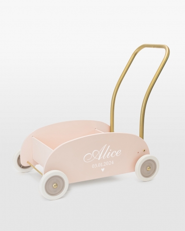 Kävelyvaunu nimellä Pink/Gold