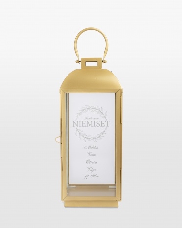 Kullanvärinen lyhty nimellä