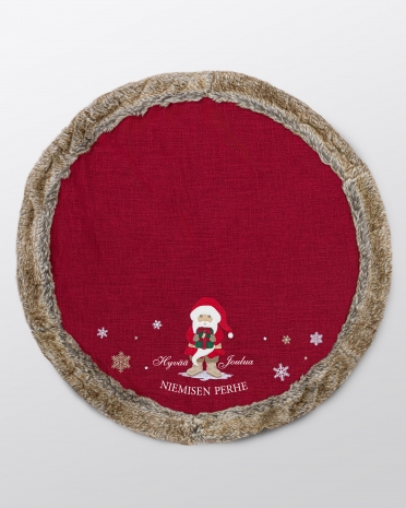 Joulukuusen alusmatto nimellä