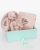 Personligt presentset till baby med gosedjur, babyfilt och gosedjur med bitring.