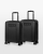2 kpl mustia käsimatkalaukkuja häämatkalle