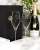 2 kpl Gravity Champagne Glass - Mr & Mrs