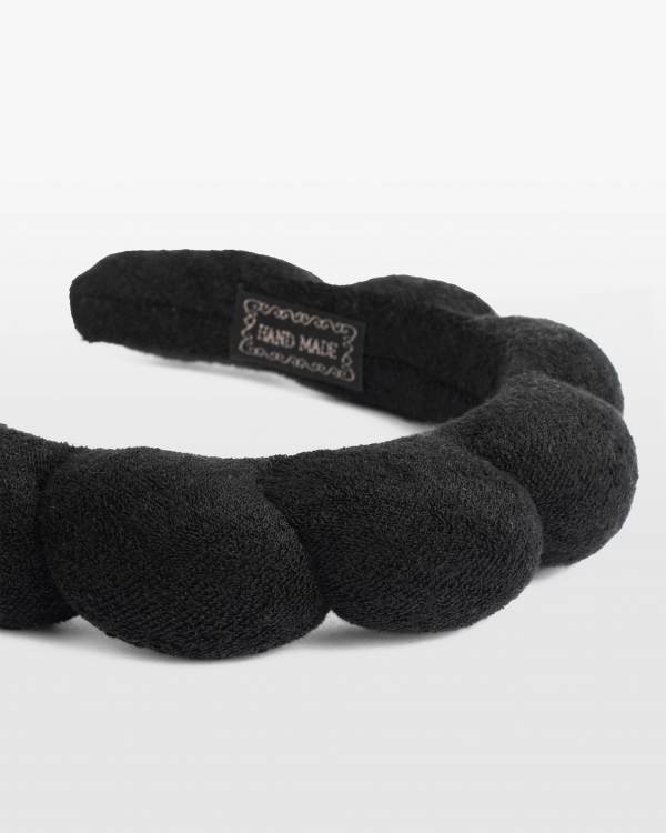 Hiuspanta kupliva, musta