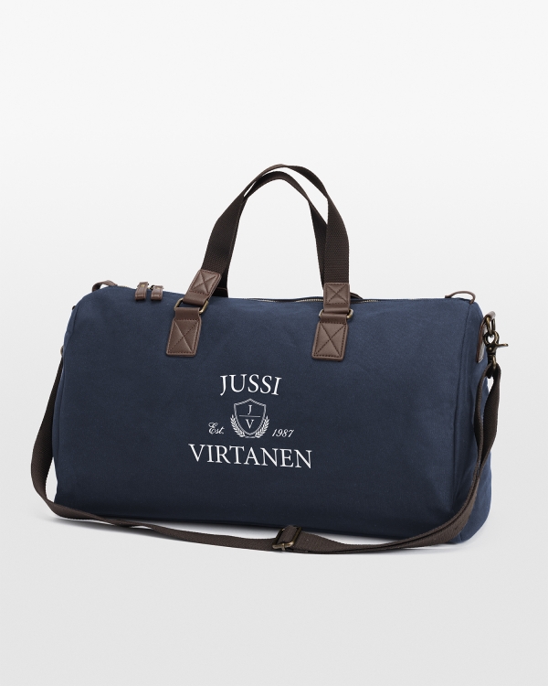 mariininsininen laukku nimellä miehille