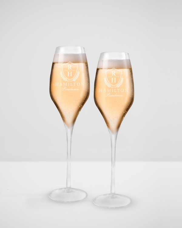 2 kpl Gravity Champagne Glass - Lounge