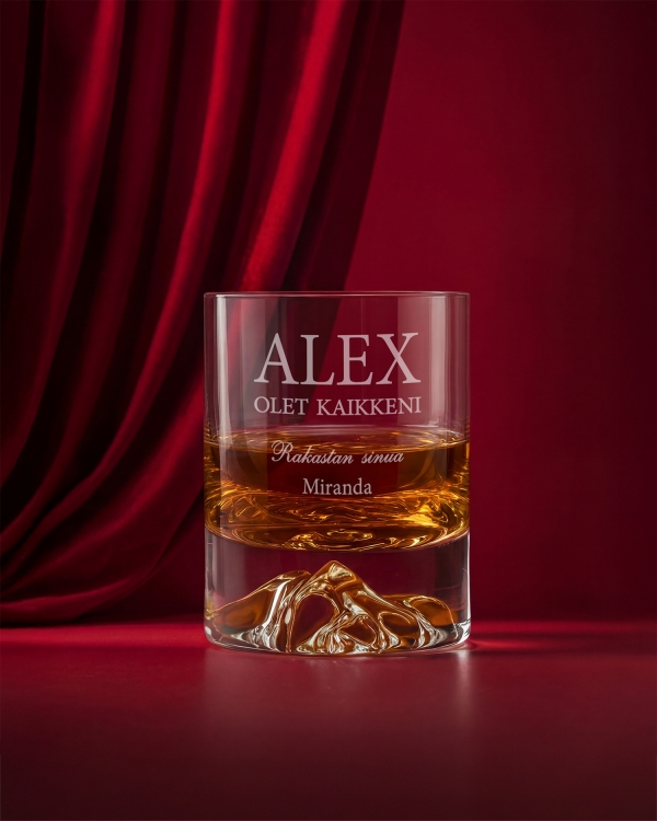 Henkilökohtaisesti kaiverretut lasit