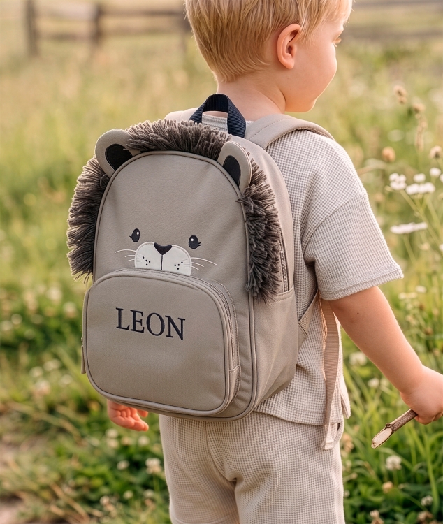 Lasten leijonan muotoinen reppu nimellä