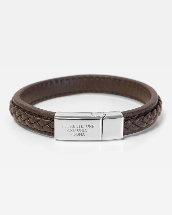 Rannekoru henkilökohtaisella kaiverruksella rakkaudellesi