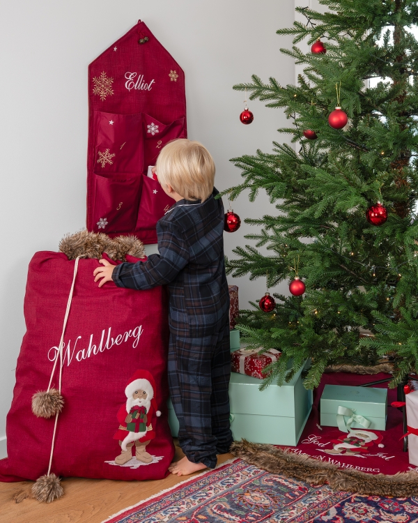 punainen joulusäkki nimellä