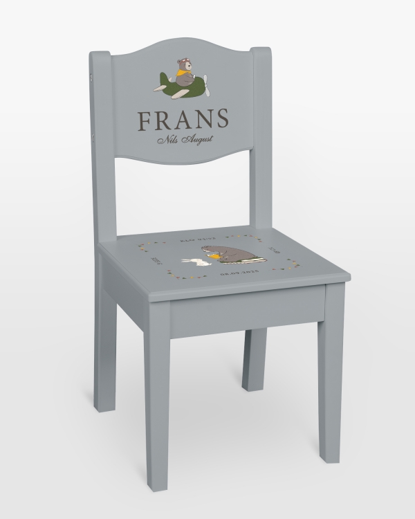 Sininen kastetuoli nimellä