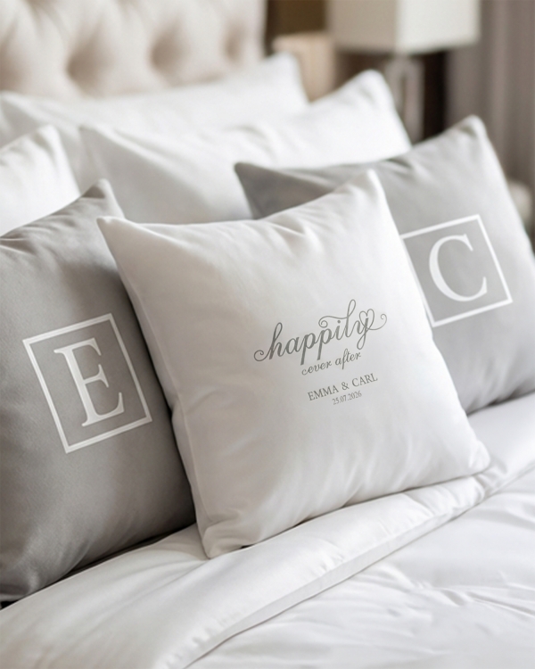 Personoidut tyynyliinat millä tahansa tekstillä
