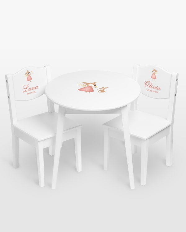 Lastenkalusteet henkilökohtaisella painatuksella