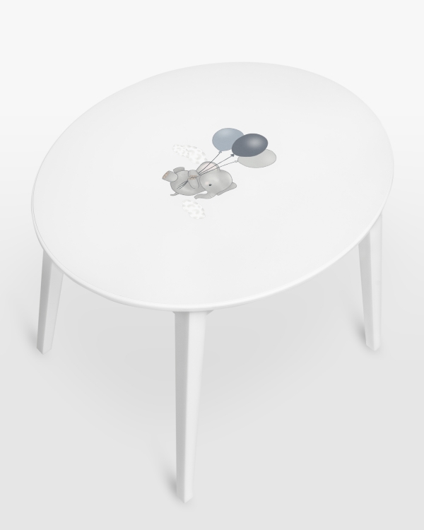 Lasten pöytä leikkihuoneeseen