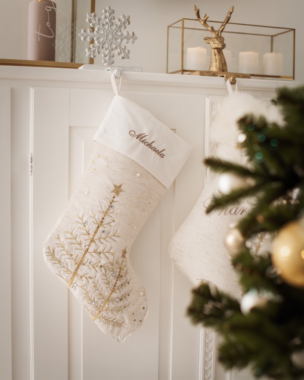 joulusukka nimellä, creme - Glitter Tree