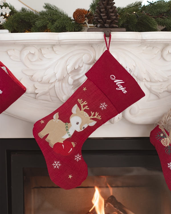 Joulusukat nimellä koko perheelle