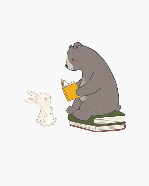 Pöytä, jossa on karhukuvio