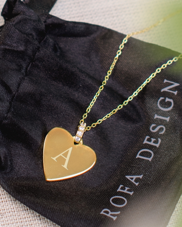 Kaulakoru nimellä, kulta – Heart
