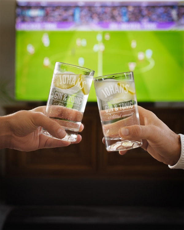 personliga glas med fotbollstema